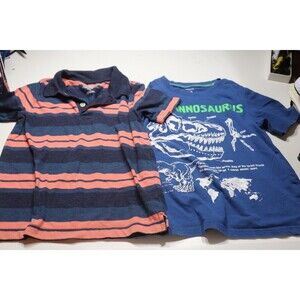 Lot Of Carters and Osh Kosh Shirts Boys Size 4 5